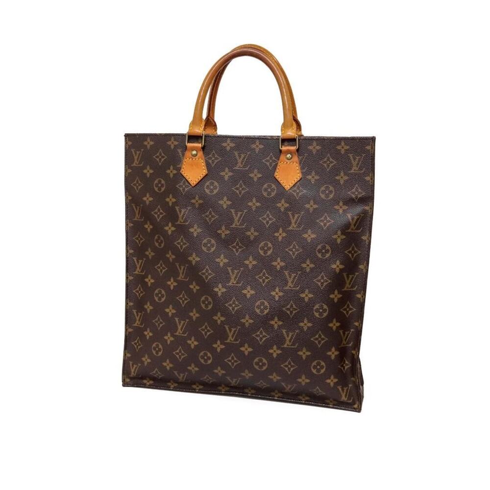 Louis Vuitton Vintage Monogram Sac Plat Tote – Brown